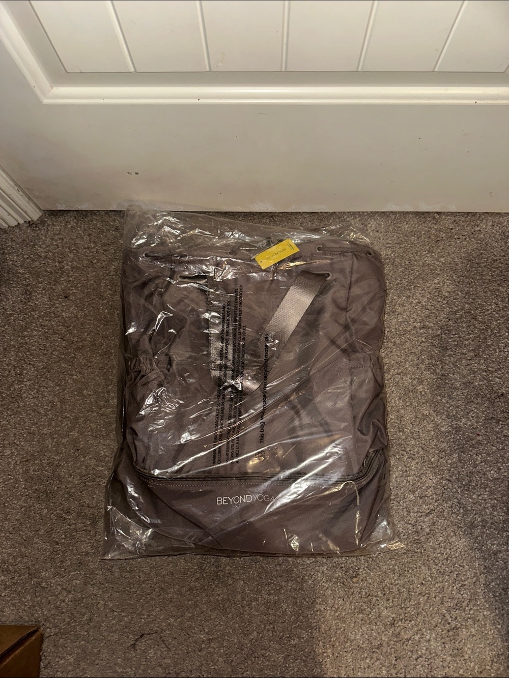 Beyond Yoga Men's Backpack in Brown